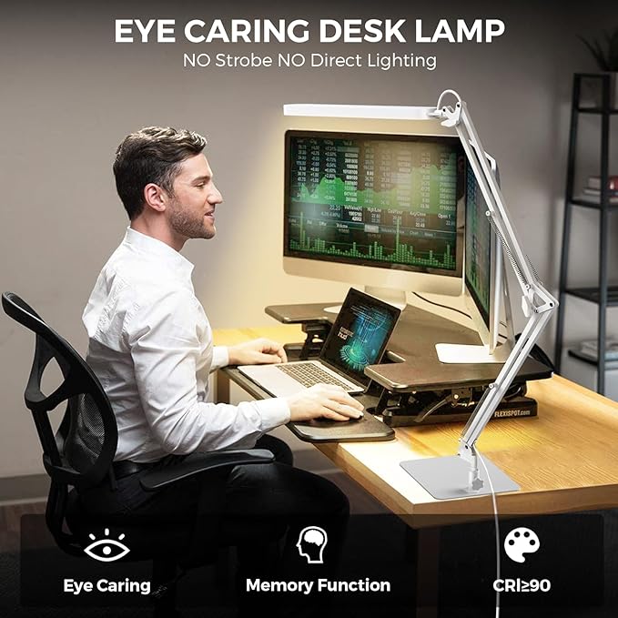 SKYLEO LED Desk Lamp with Slim Base - Image 5