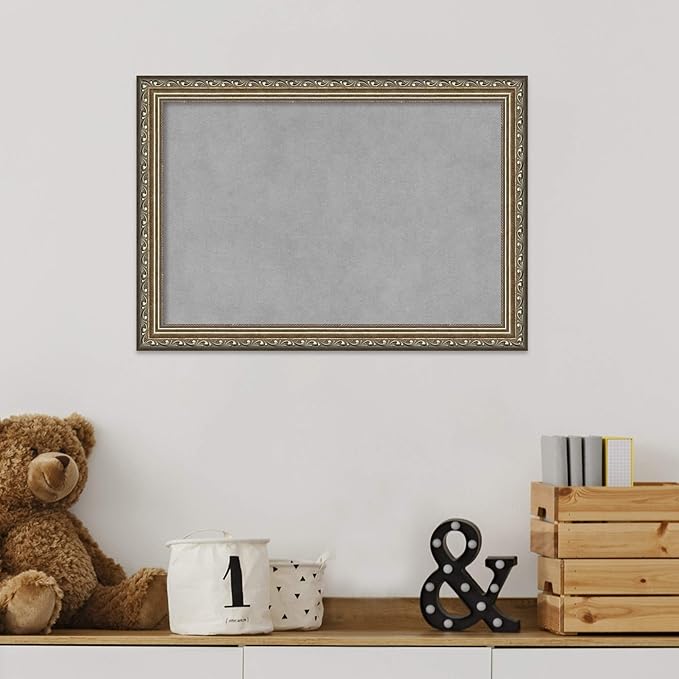 Amanti Art Silver Framed Magnetic Board 14x20 Small Vision Board - Image 6