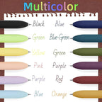 UIXJODO Colored Pens, 0.5mm Colored Ink Gel Pen - Image 2