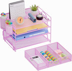 Marbrasse 4-Trays Desk File Organizer - Image 6