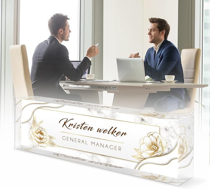 Desk Name Plate Personalized, Custom Name Plates - Image 4
