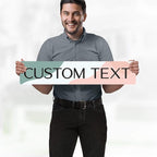 Custom Sign, Custom Street Sign, 11 Font Colors, 13 Font Styles, 4 Hole Options - Image 2