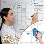 MAKELLO Acrylic Calendar for Wall 32" x 24", Monthly Whiteboard - Image 4