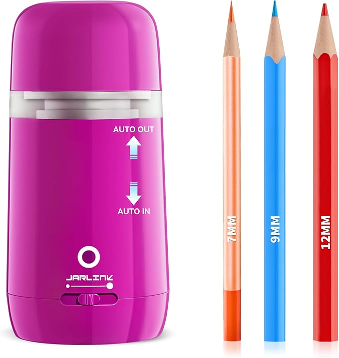 JARLINK Automatic Electric Pencil Sharpener by JARLINK