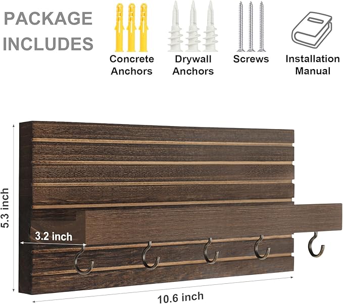 Lwenki Decorative Key Holder for Wall - Image 7