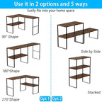 Golener Countertop Organizer Corner Shelf, 2 Tier Adjustable Stackable Corner - Image 6