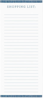 Graphique Magnetic Notepad, Chambray – 100 Sheets, 4” x 9.25” x .5” – Front Says by GraphiquedeFrance