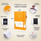 Clever Fox Planner Premium Edition – Undated Luxurious Weekly & Monthly Planner - Image 2