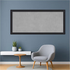 Amanti Art Black Framed Magnetic Board 23x51 Oversize Vision Board - Image 5