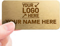 Magnet Me Up Custom Metallic Name Tag Badge by MagnetMeUp