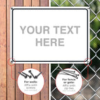 Custom Sign, Personalized Metal Signs, Customize - Image 4