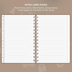 Clever Fox Password Book Spiral – Internet Address & Password Organizer - Image 6