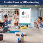TSJ OFFICE Rolling Whiteboard Standing - Image 8