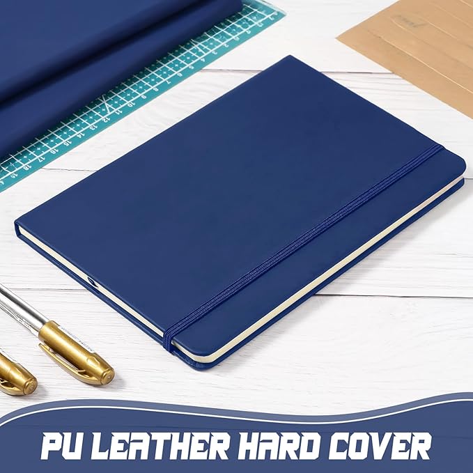 Honoson 20 Pack Lined Journal Notebooks A5 Hardcover Executive Notebook 5.5" x - Image 4