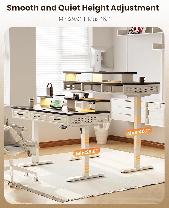 OffiGo Electric Standing Desk - Image 4