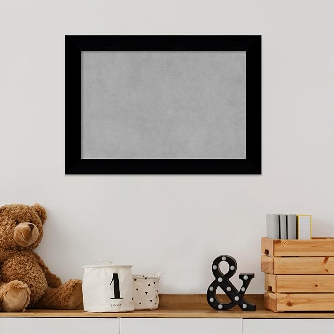Amanti Art Black Framed Magnetic Board 15x21 Small Vision Board - Image 5