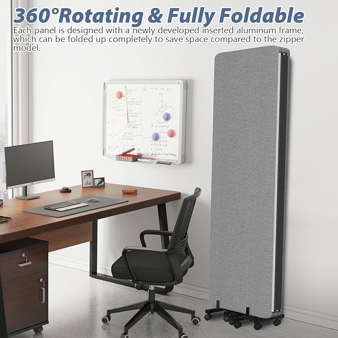 Acoustic Room Divider Privacy Panel - Image 3