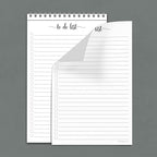 321Done to Do List Notepad 5.5x8.5 Spiral - Image 4