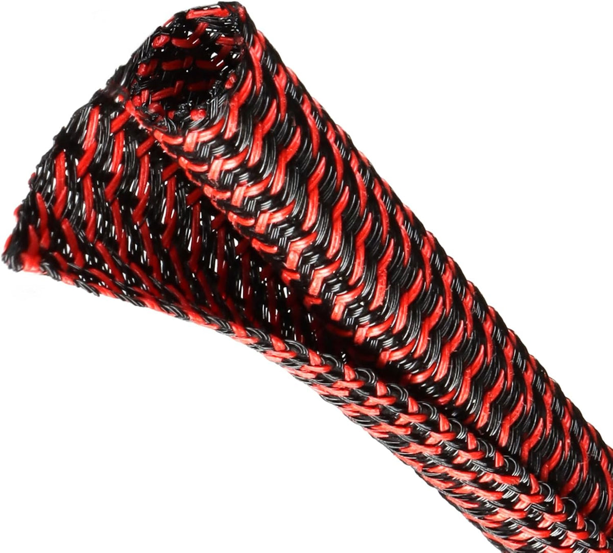 Split Wire Loom Tubing, Cable Protector Sleeve, Braided Cable Management