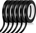 Audab 6 Rolls 1/4 Pinstripe Tape Vinyl Chart /White Board Tape Lines Dry Erase by Audab