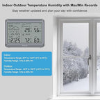 DreamSky Weather Station Indoor Outdoor Thermometer Wireless - Image 3