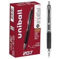 uni-ball 207 Retractable Gel Pens Medium Point, 12 Pack by uni-ball