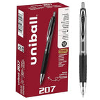 uni-ball 207 Retractable Gel Pens Medium Point, 12 Pack by uni-ball