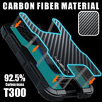 LIUGX Carbon Fiber Badge Holder, ID Card Holder - Image 2