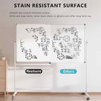 Neatsure Large Rolling Whiteboard on Wheels, Portable Standing Magnetic Dry - Image 5