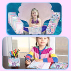 TaoBary 160 Pcs Stationery Paper Set 50 Double Sided Stationery Papers - Image 7