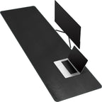 CENNBIE Leather Desk Mat Large, Extended Non-Slip Mouse Pad, Waterproof PU