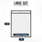Essex Wares - 50 Pack, Job Ticket Holders, Reusable & Easy Erase Plastic - Image 2
