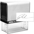 COLOP Extra Large Size Self Inking Custom Signature Stamp by Rubber+Stamp+Creation