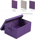 HOONEX Storage Bins with Lids for Organizing, Storage Boxes with 2 Carry - Image 5