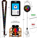 Giancomics Be Kind Lanyards for Id Badges, ID Badge Holder - Image 4