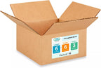 Small Moving & Shipping Boxes 6x6x3 inches