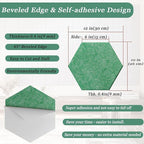 Hexagonal Acoustic Panels-12 Pack High-Density Sound Absorbing Panels - Image 4
