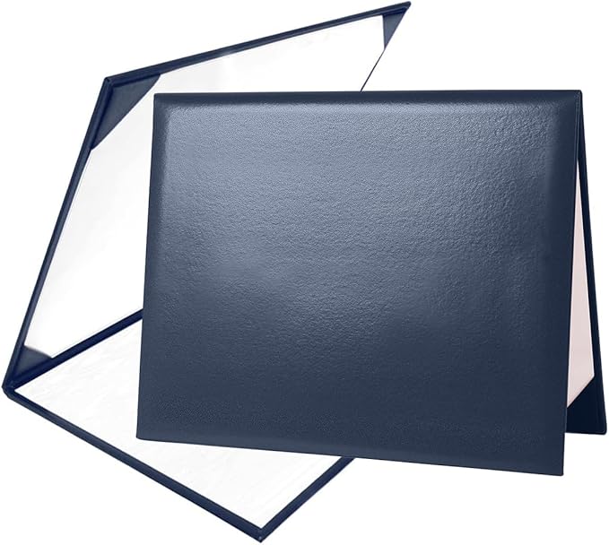 Diploma Cover 8.5” x11” Diploma Holder of Graduation Leatherette Padded - Image 2