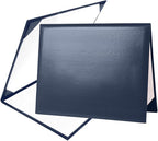 Diploma Cover 8.5” x11” Diploma Holder of Graduation Leatherette Padded - Image 2