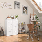 INTERGREAT 3 Drawer File Cabinet, Locking Tall File Cabinets - Image 7