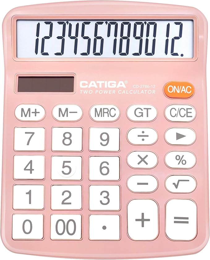 CATIGA 12 Digits Desktop Calculator by CATIGA