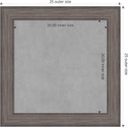 Amanti Art Grey Framed Magnetic Board 25x25 Medium Vision Board - Image 4