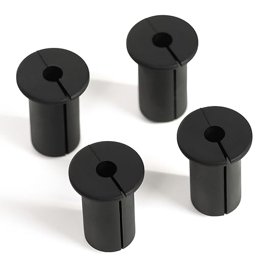 4 Pack 3/4" Silicone Cable Wall Grommet Compatible by Granatan
