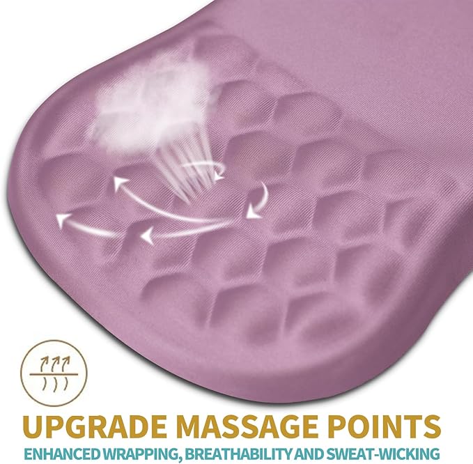 Hokafenle Ergonomic Mouse Pad Wrist Support - Image 2
