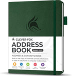 Clever Fox Address Book with alphabetic tabs by CleverFox