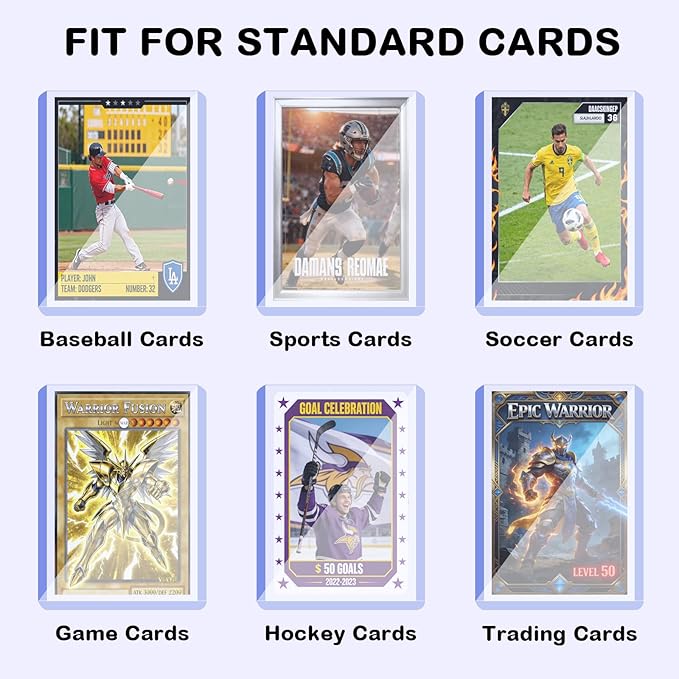 100ct 3"x4" Hard Card Sleeves - Image 5