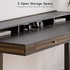 ONBRILL Standing Desk with Drawers, 55x23.6 Inch Electric Stand Up Desk with - Image 8