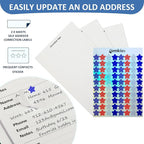 Comkiso Address Book with Individual Alphabetical Tabs Laminated, Large Print - Image 6