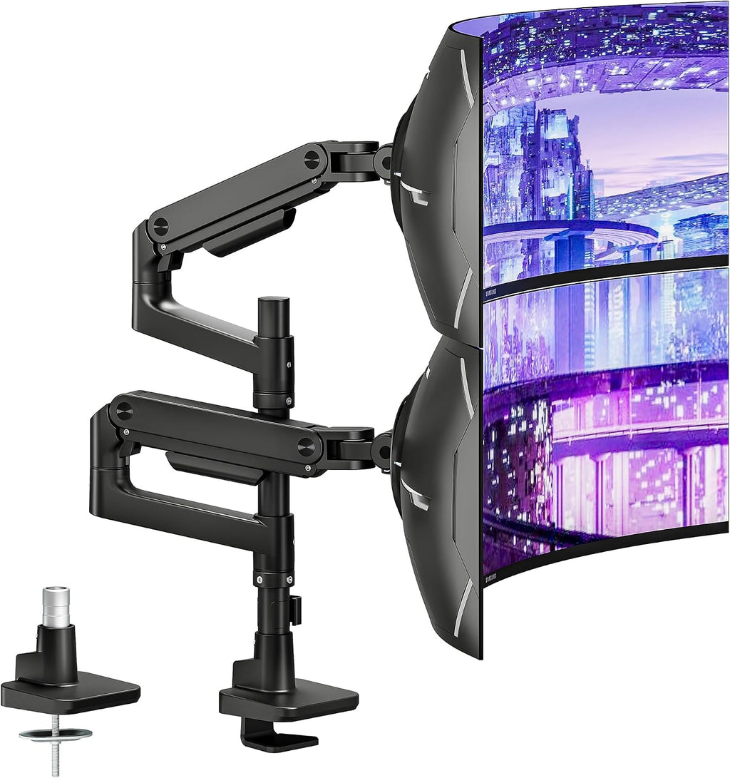 ARES WING Dual Monitor Arm Desk Mount