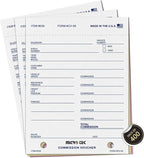 Commission Voucher Book CV-59-3 Part Carbonless Forms, Triplicate NCR Receipt by Unknown